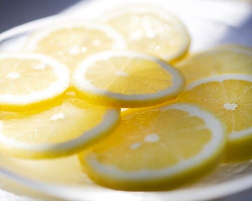 レモンのスライス